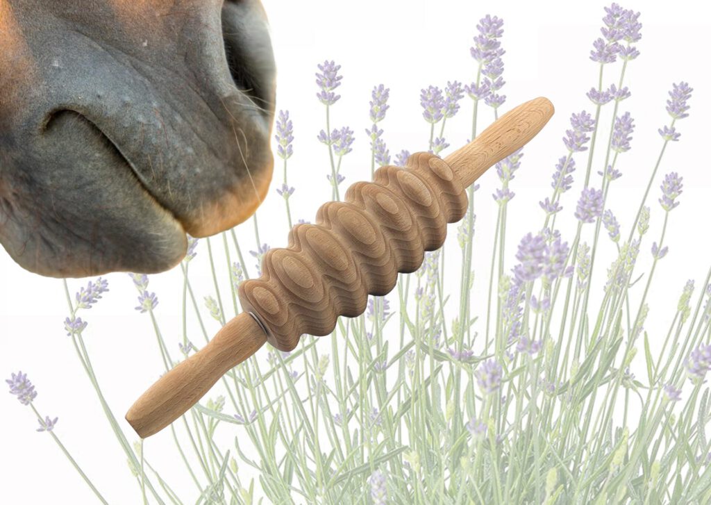 Faszienrolle mit Duft Pferd Hund Mensch