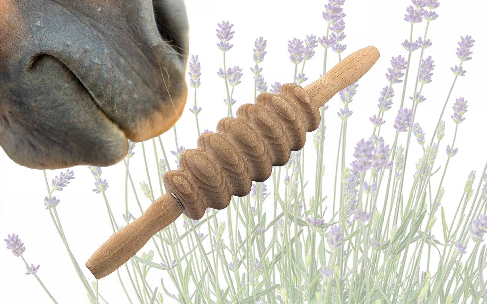 Faszienrolle mit Duft Pferd Hund Mensch