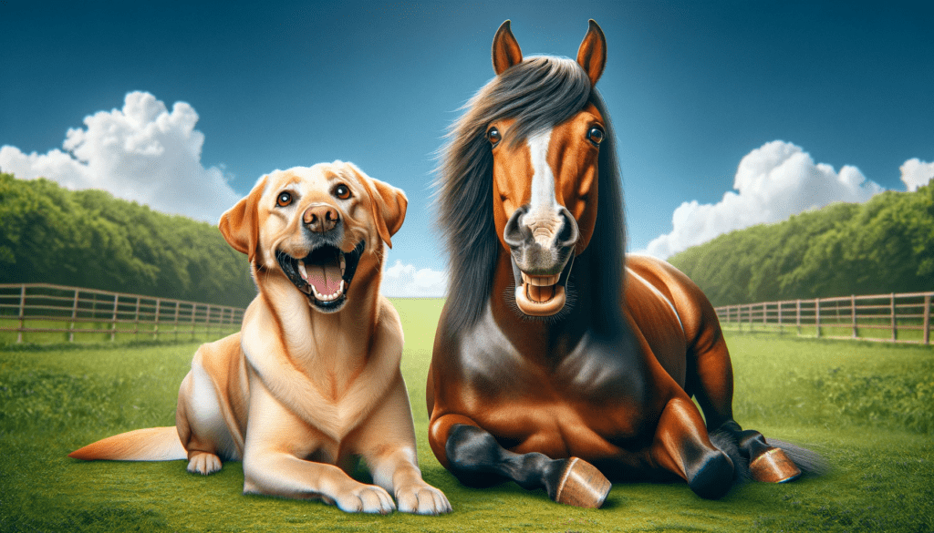 Die besondere Beziehung zwischen Pferden und Hunden